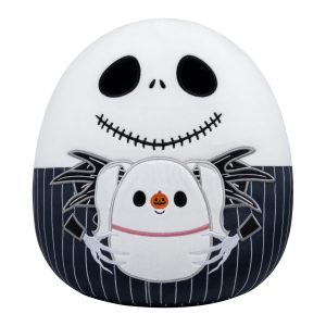 12-Inch Jack Skellington Holding Zero