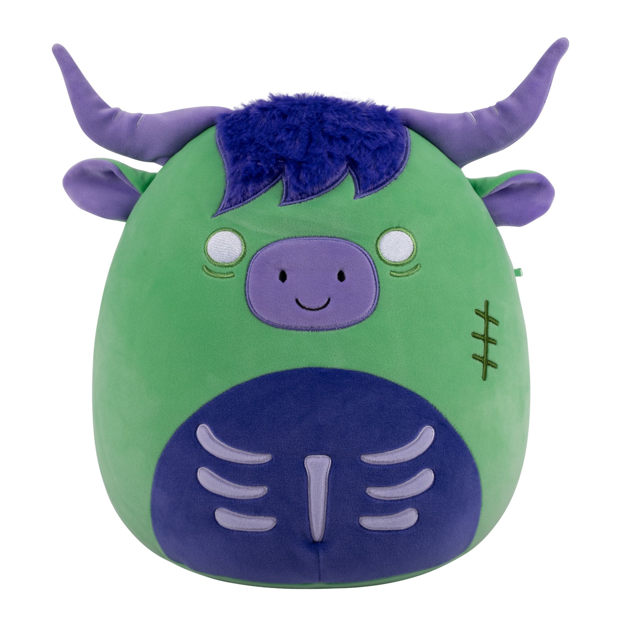 12-Inch Calton the Zombie Highland Cow