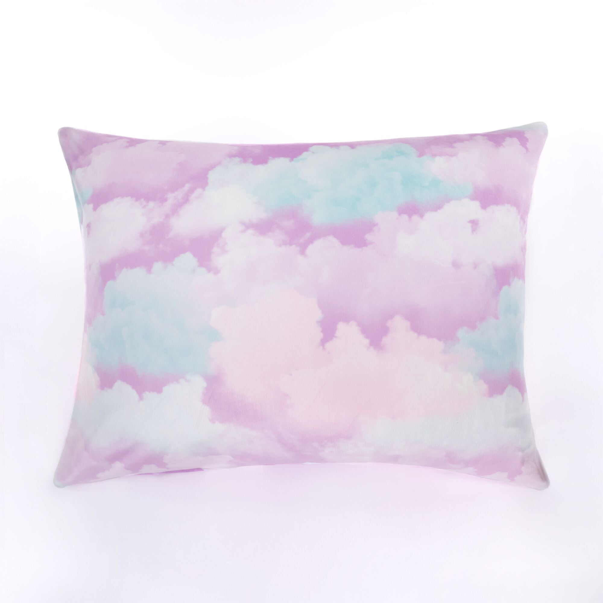 Pastel Clouds Purple SquishPillow Pillowcase (Standard)