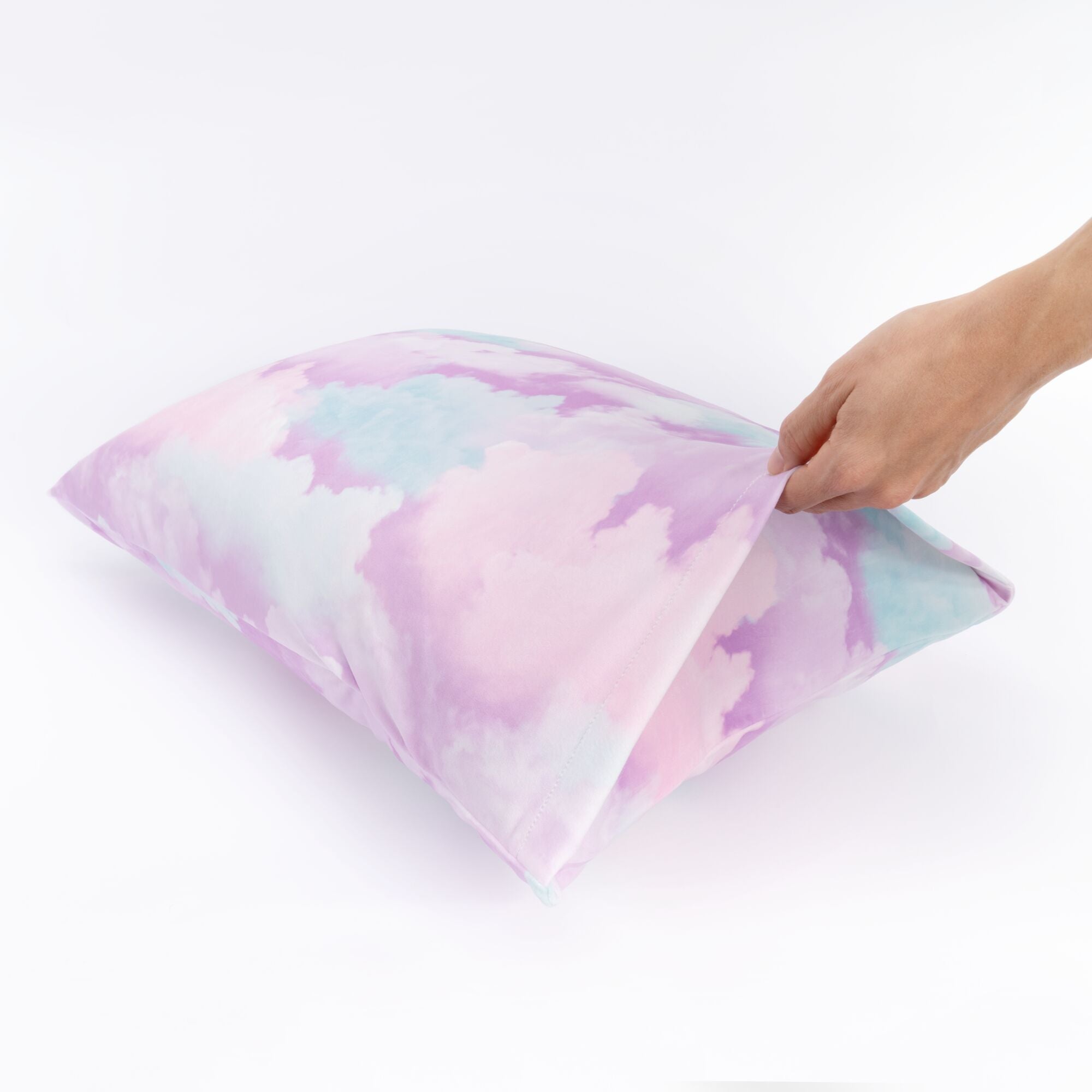 Pastel Clouds Purple SquishPillow Pillowcase (Standard) - Image 6