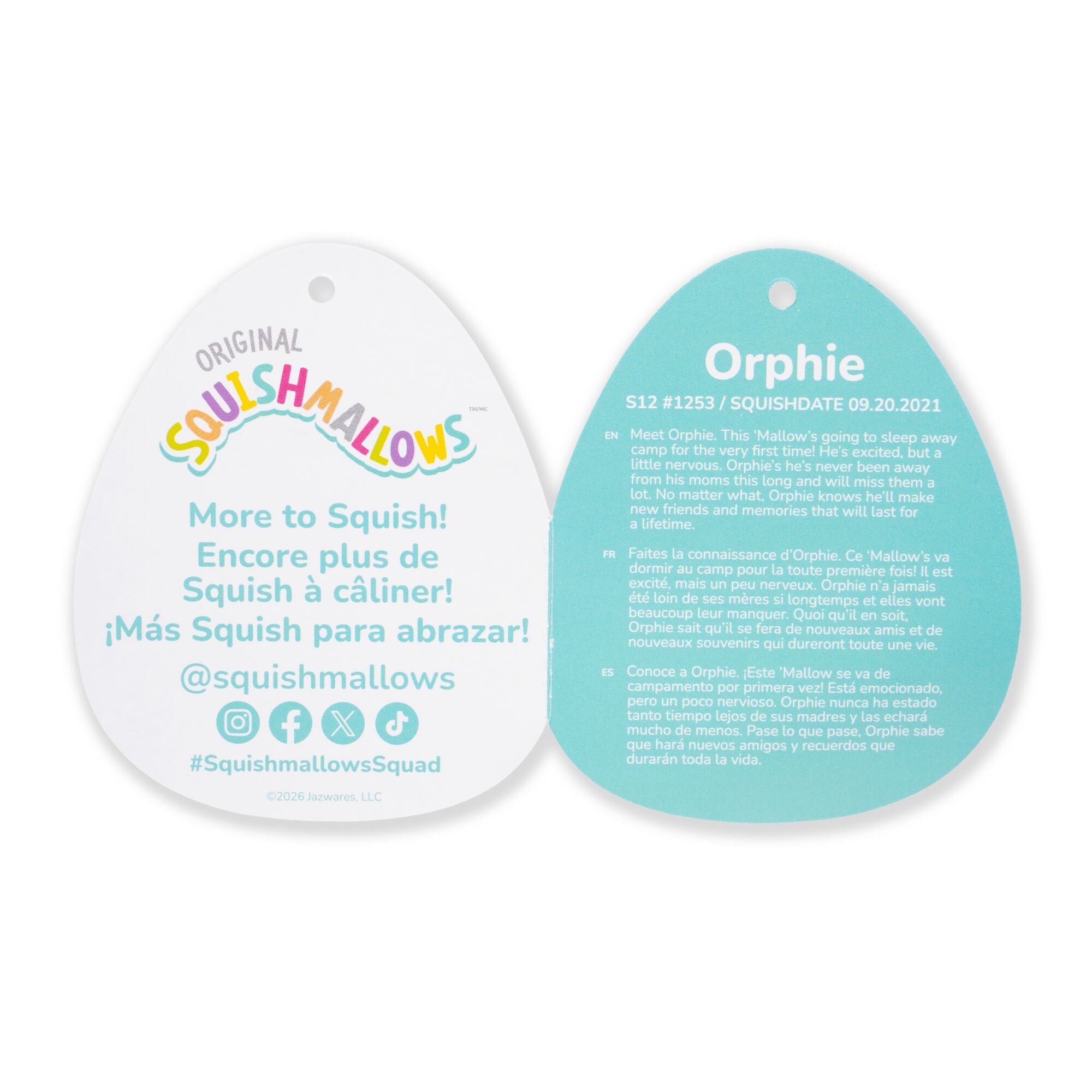 12-Inch Orphie the Lime Green Octopus with Teal Tentacles - Image 6