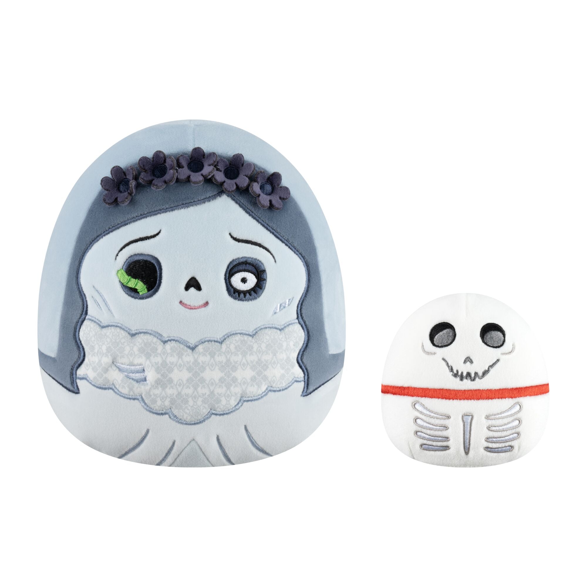 Corpse Bride 8-Inch Emily with Worm and 4-Inch Scraps