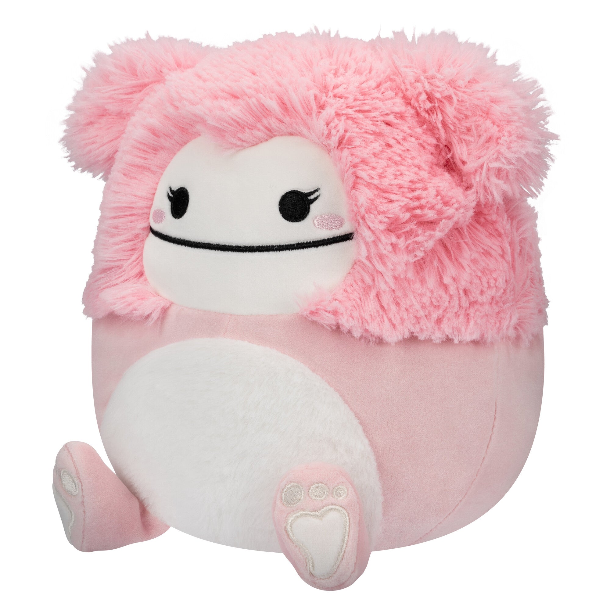 8-Inch Brina the Pink Bigfoot with Fuzzy Belly - Image 2
