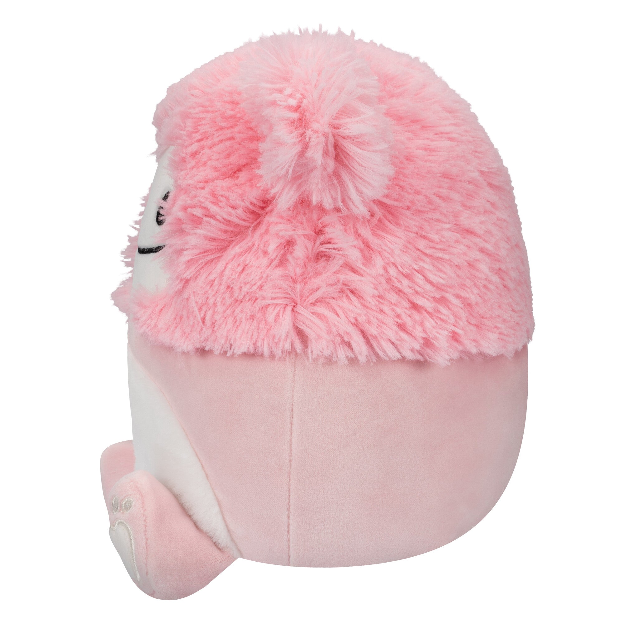 8-Inch Brina the Pink Bigfoot with Fuzzy Belly - Image 3