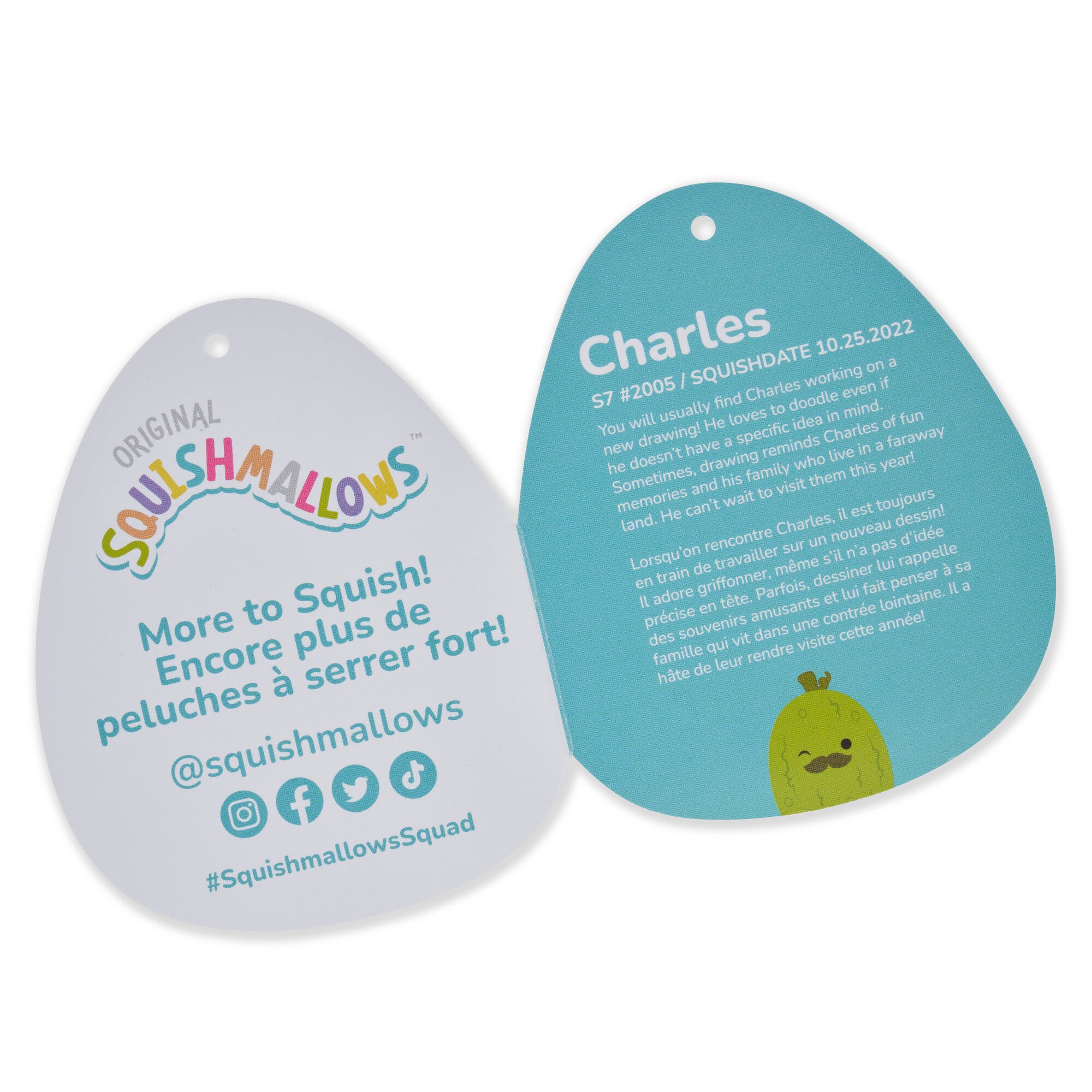 12-Inch Charles Pickle with Mustache - Image 6