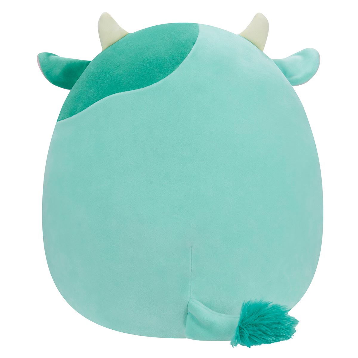 14-Inch Seamus the Green Cow with Fuzzy Belly - Image 4