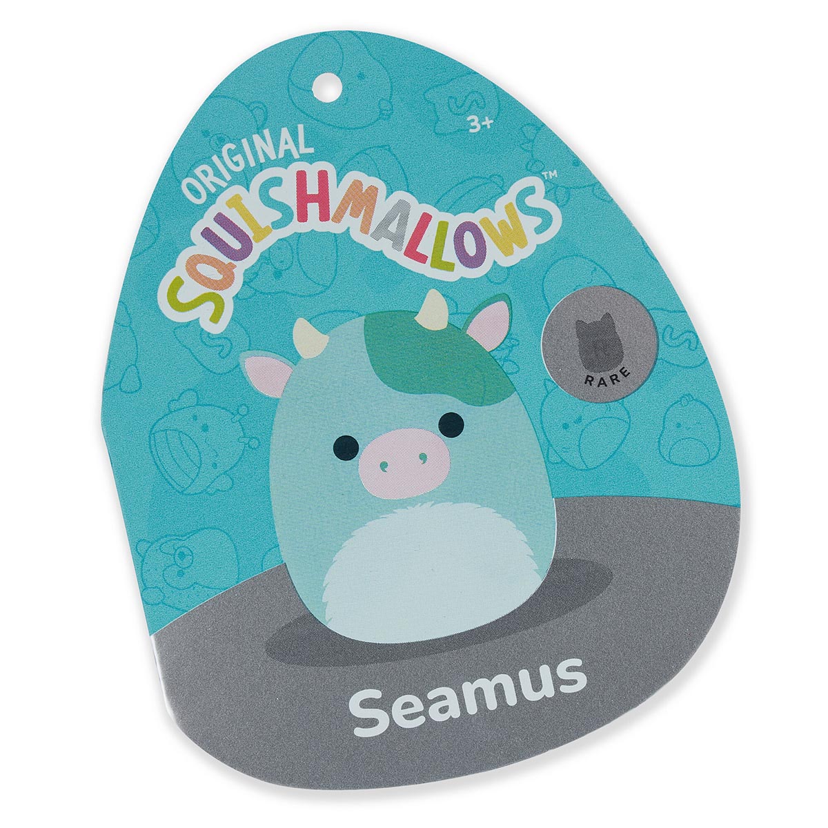 14-Inch Seamus the Green Cow with Fuzzy Belly - Image 5