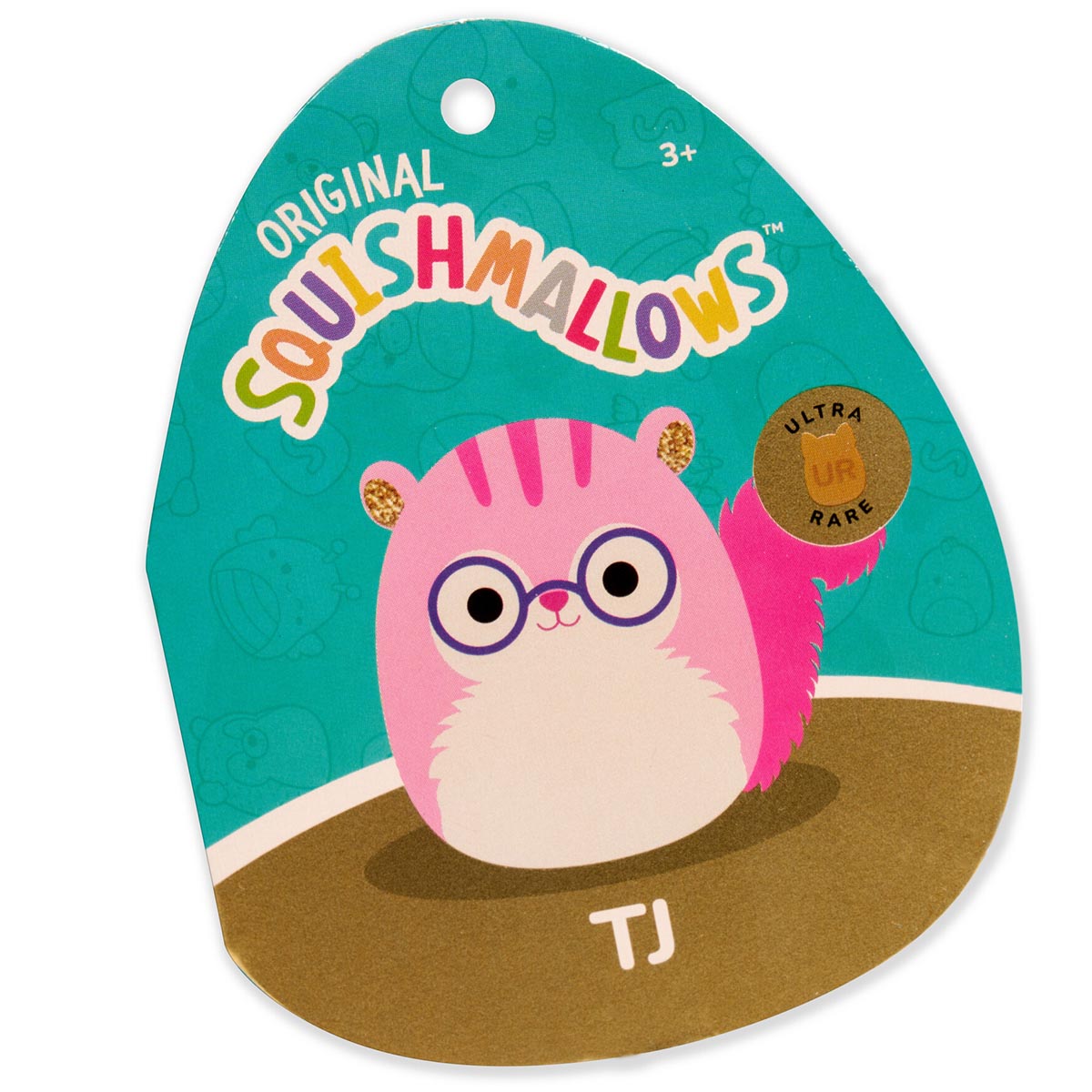 12-Inch TJ the Pink Squirrel with Glasses - Image 5