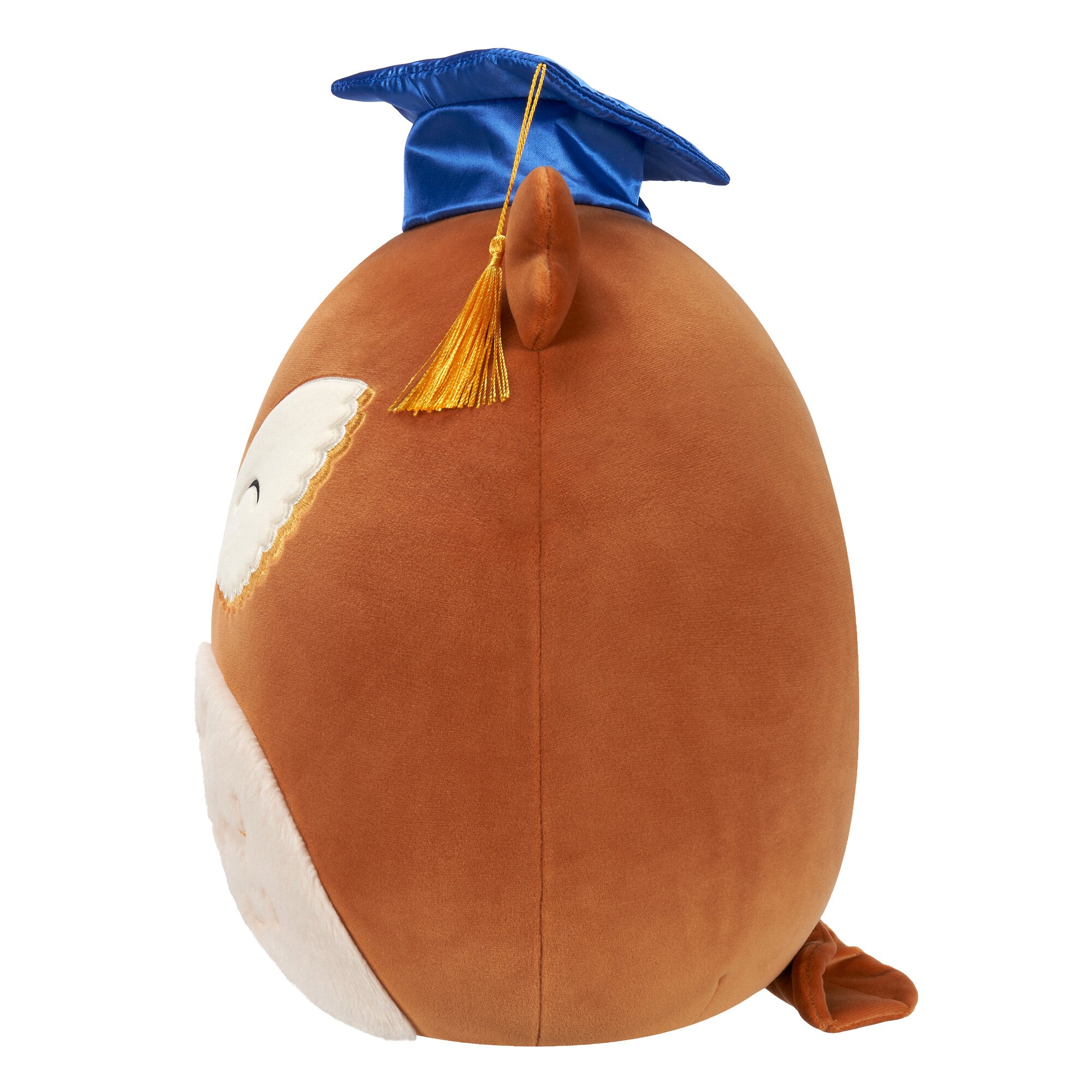 12-Inch Arella the Brown Owl in Graduation Cap - Image 3