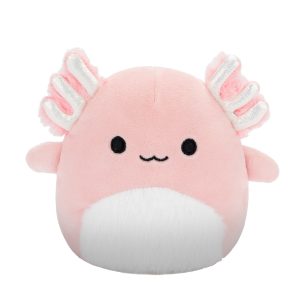 5-Inch Archie the Pink Axolotl with Fuzzy Belly