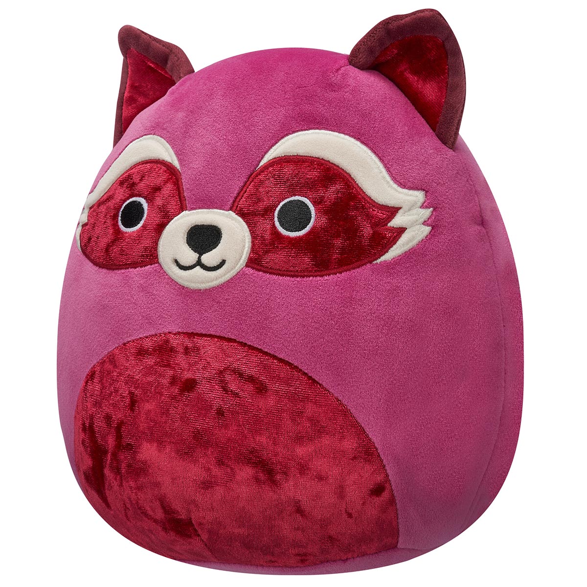 8-Inch Olivieri the Maroon Raccoon with Velvet Accents - Image 2