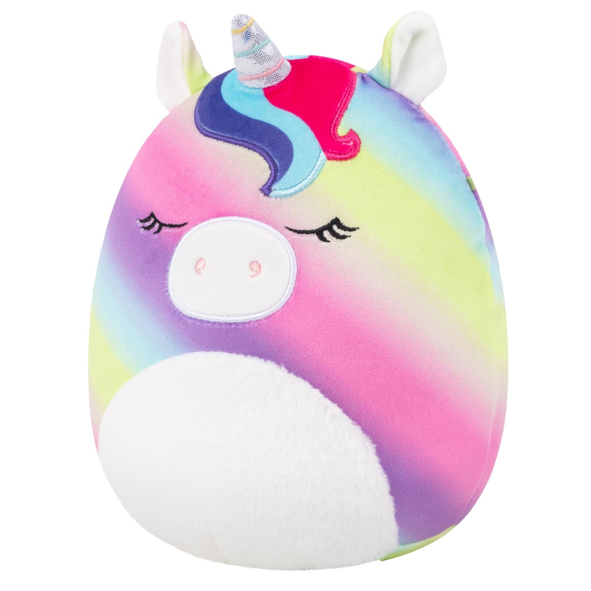 8-Inch Clarissa the Rainbow Unicorn with Fuzzy Belly - Image 2