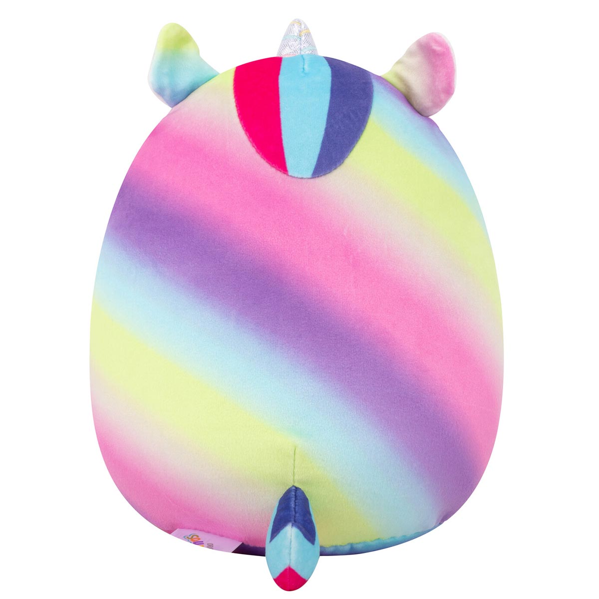 8-Inch Clarissa the Rainbow Unicorn with Fuzzy Belly - Image 4