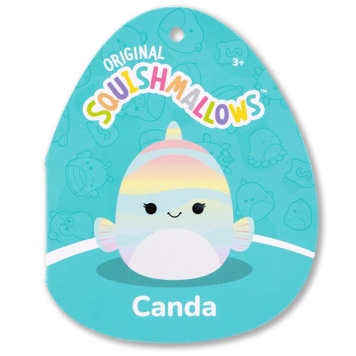 5-Inch Canda the Rainbow Striped Fish - Image 5