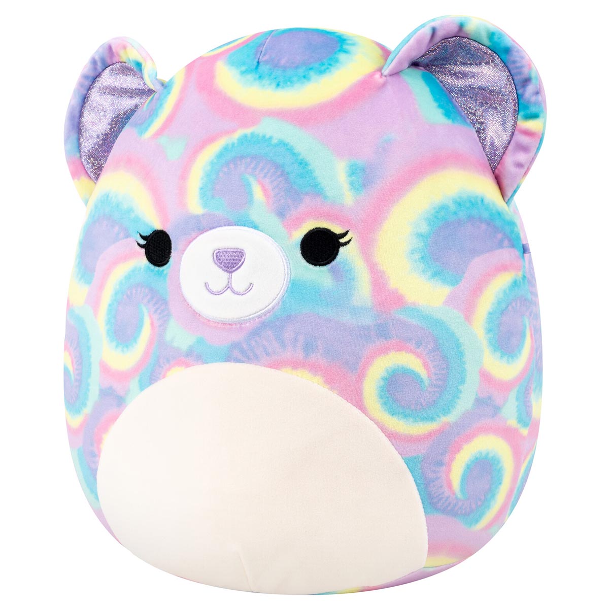 12-Inch Jonessa the Purple Psychedelic Tie-Dye Bear - Image 2