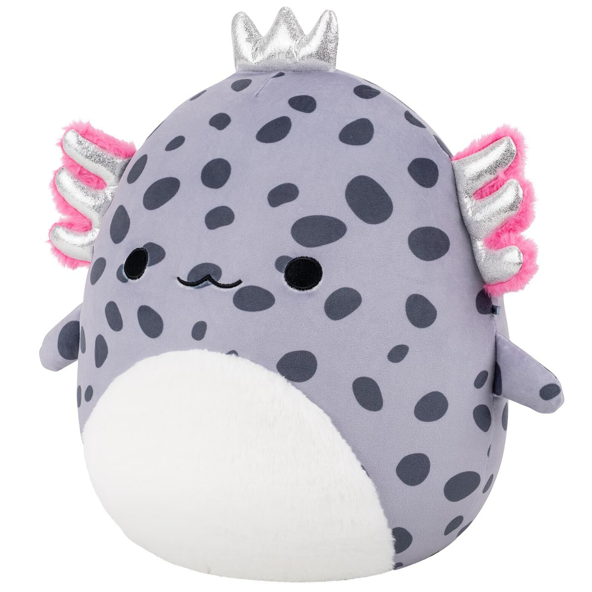 12-Inch Avana the Spotted Axolotl with Silver Crown - Image 2