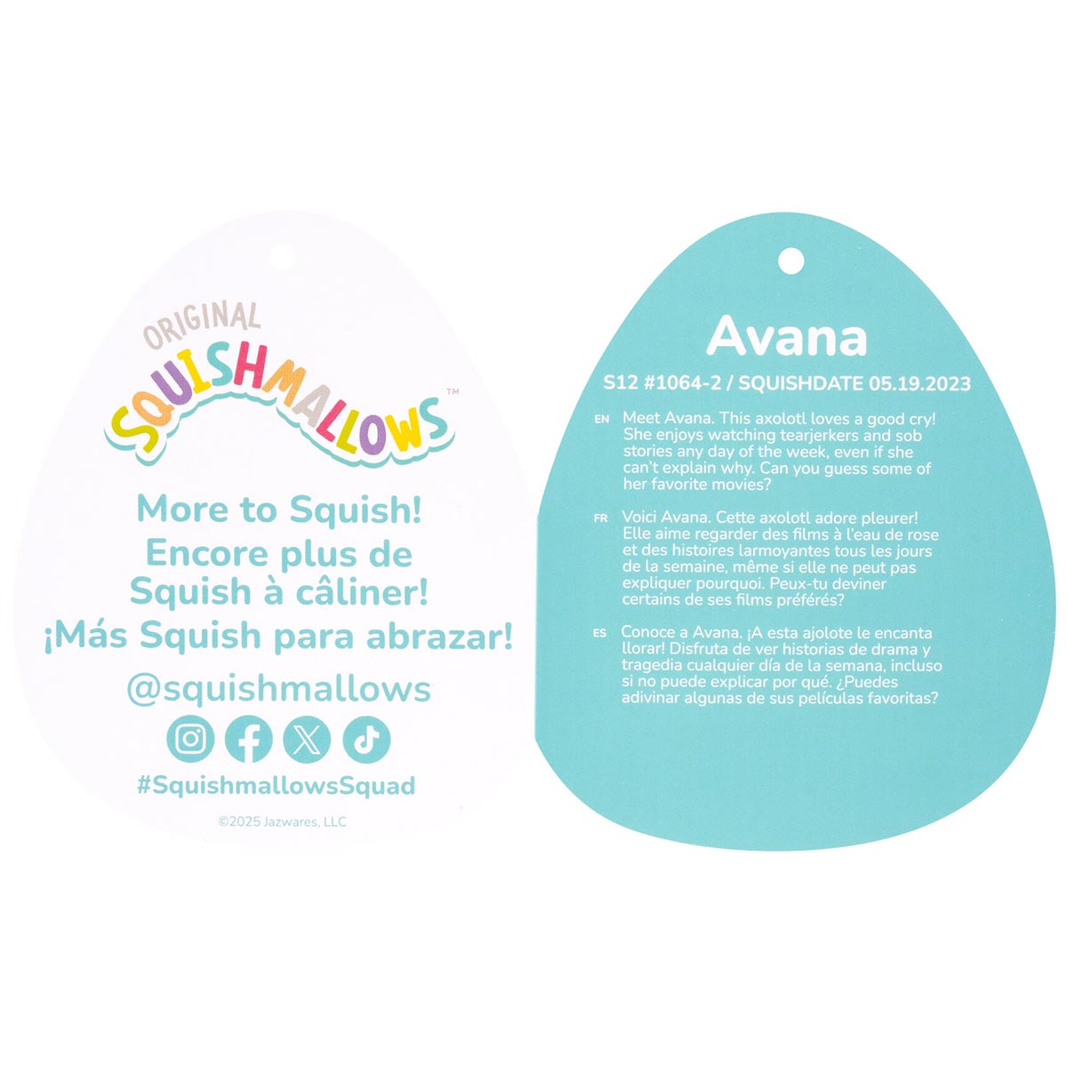 12-Inch Avana the Spotted Axolotl with Silver Crown - Image 6
