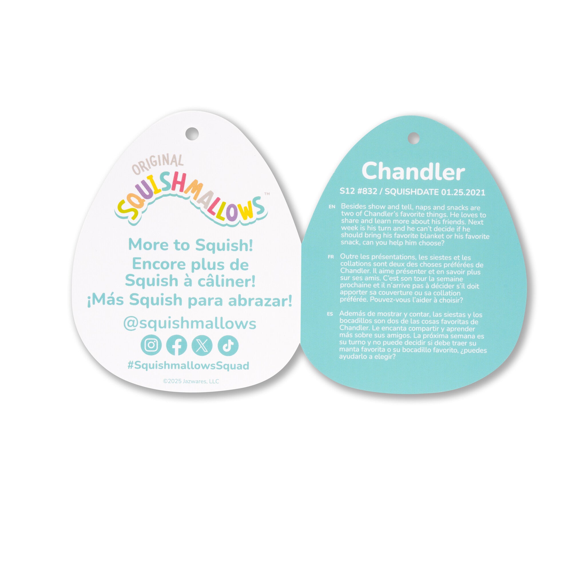 12-Inch Chandler the Yellow Shark - Image 6