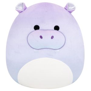 14-Inch Benedict the Purple Gradient Hippo with Sparkly Ears