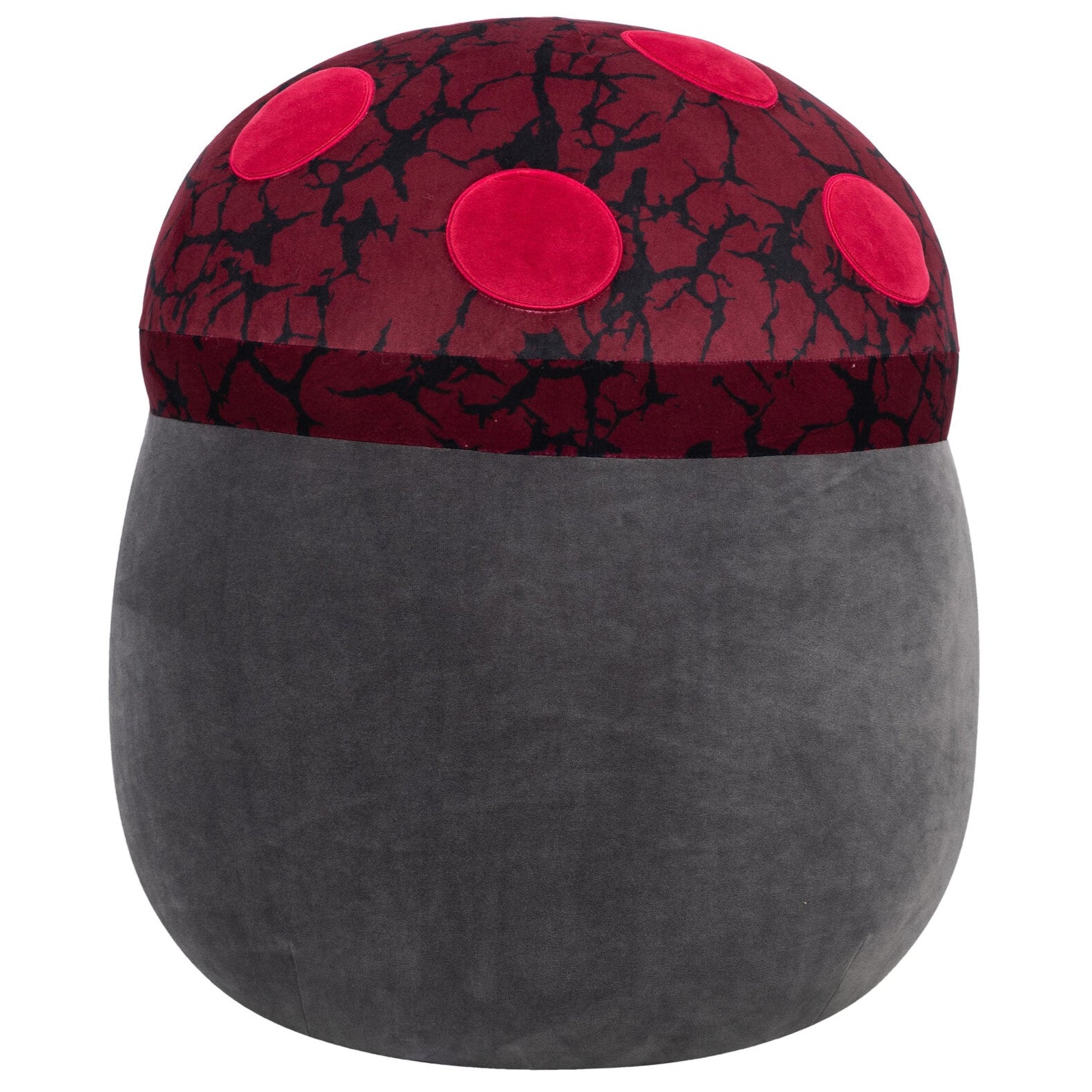 20-Inch Gert the Maroon and Black Mushroom - Image 4