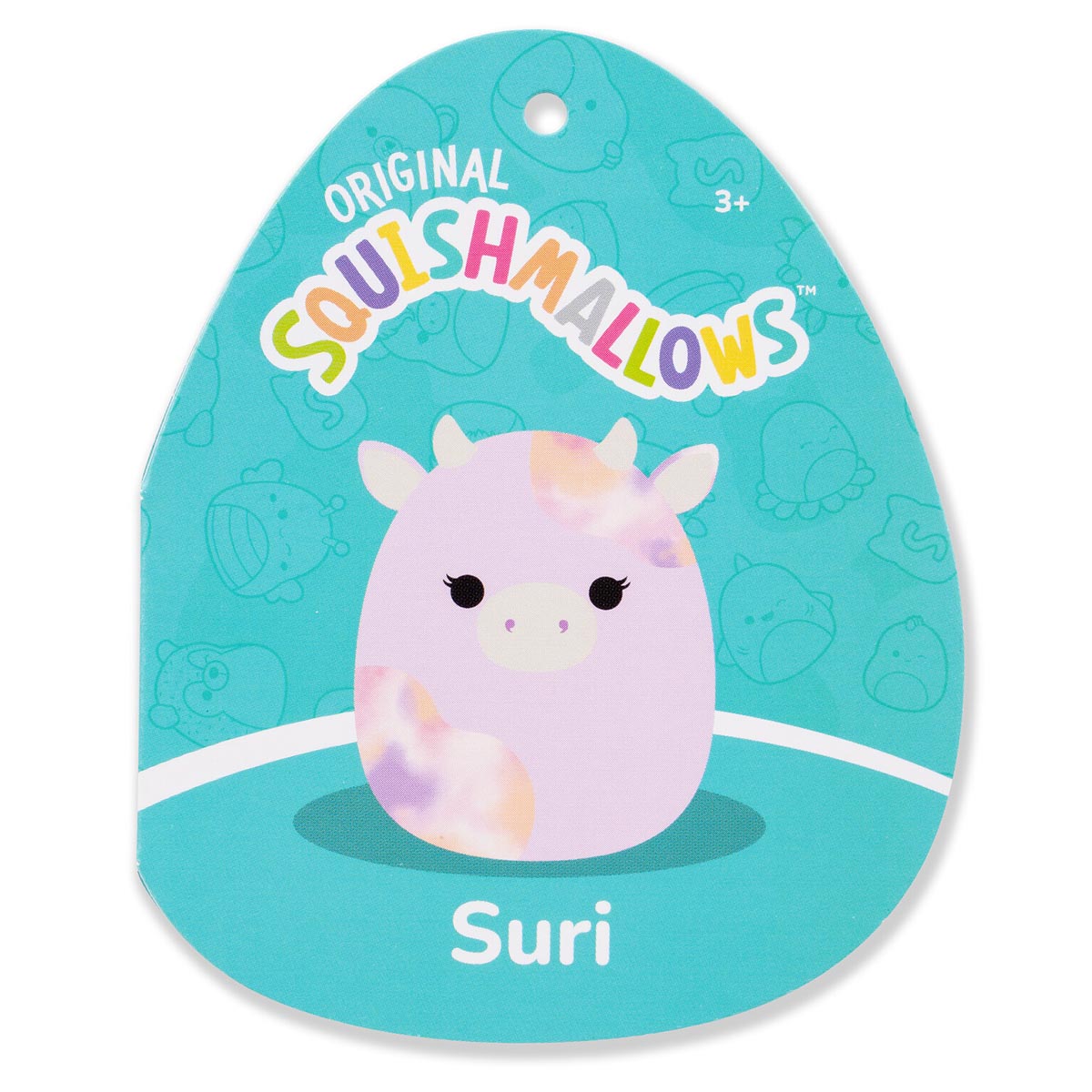 20-Inch Suri the Pink Tie-Dye Cow - Image 5