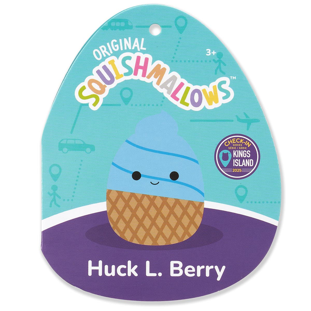 8-Inch Huck L. Berry the Blue Waffle Cone - Image 5
