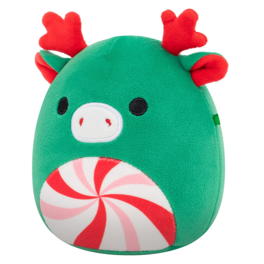 5-Inch Zumir the Green Moose with Peppermint Swirl Belly - Image 2