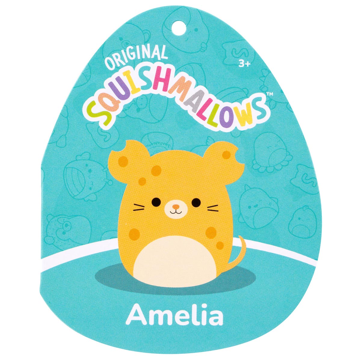 8-Inch Amelia the Yellow Cheese Mouse - Image 5
