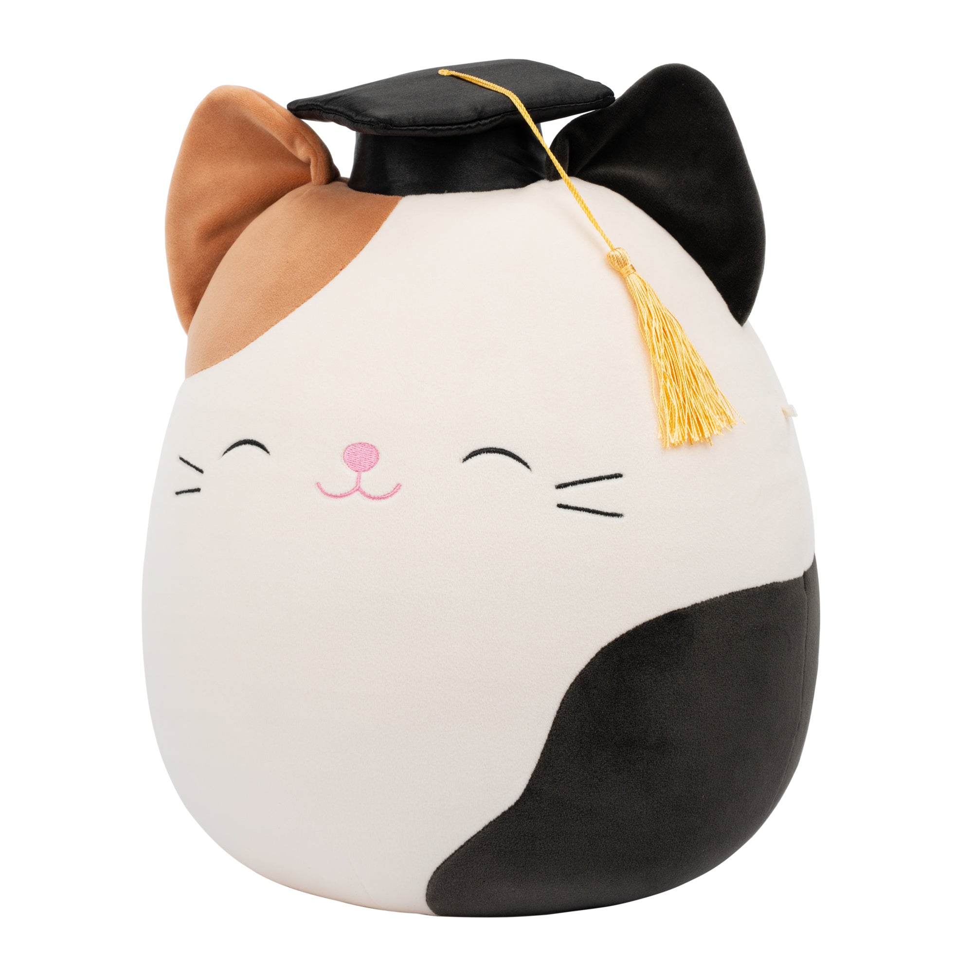 12-Inch Cam the Calico Cat in Graduation Cap - Image 2