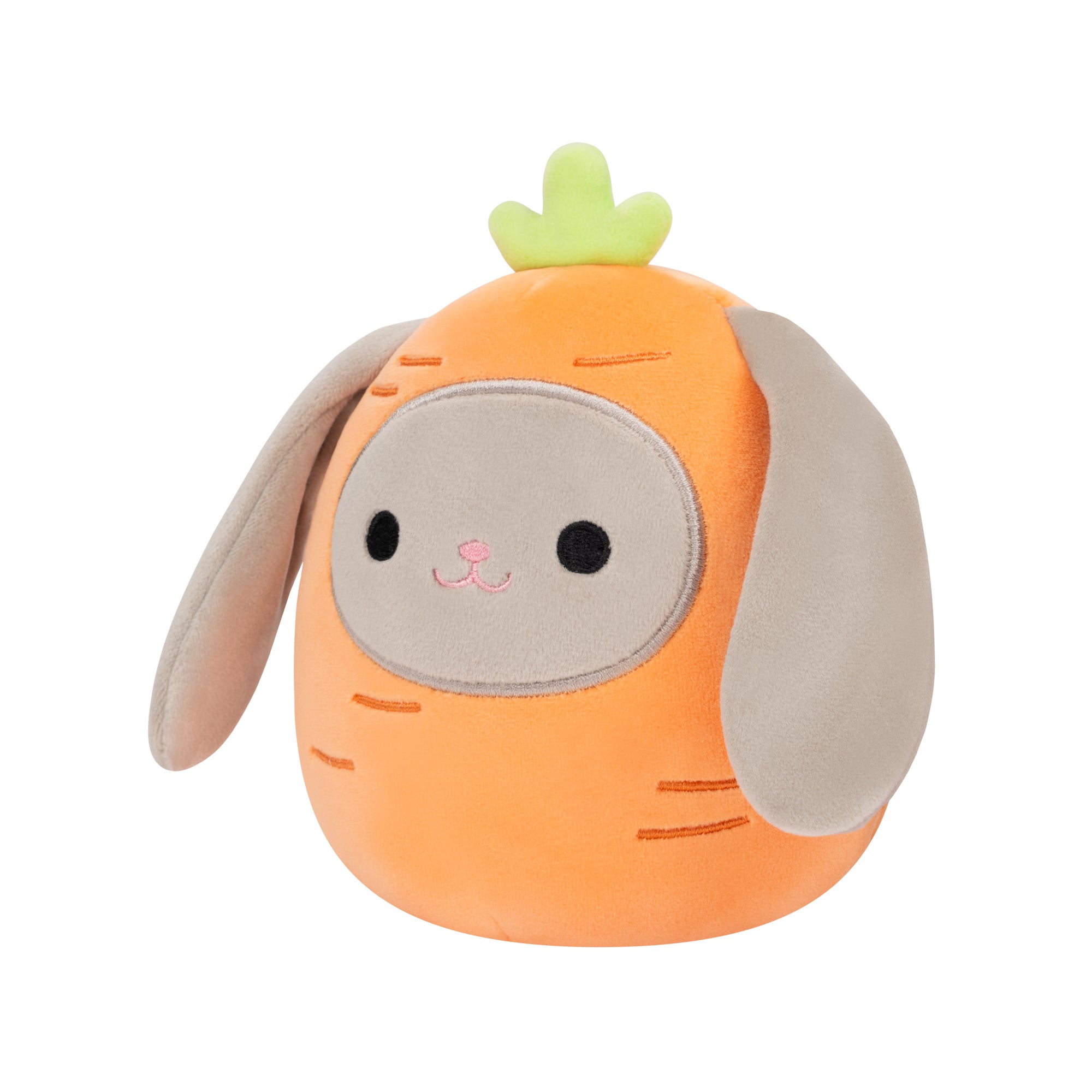 8-Inch Blake the Grey Bunny in Carrot Costume - Image 2