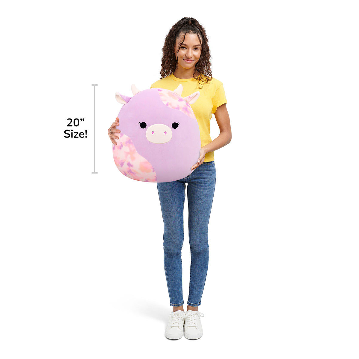 20-Inch Suri the Pink Tie-Dye Cow - Image 7
