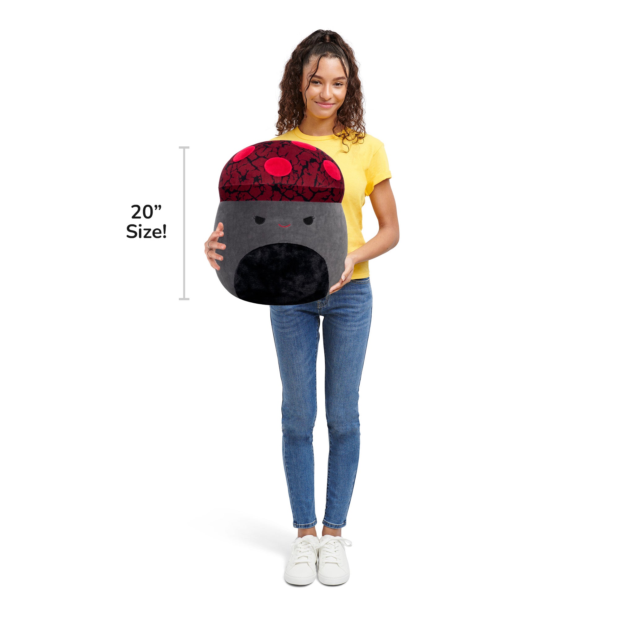 20-Inch Gert the Maroon and Black Mushroom - Image 7