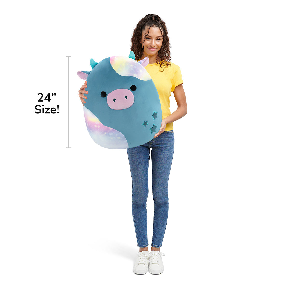 24-Inch Presto the Teal Galaxy Cow - Image 7