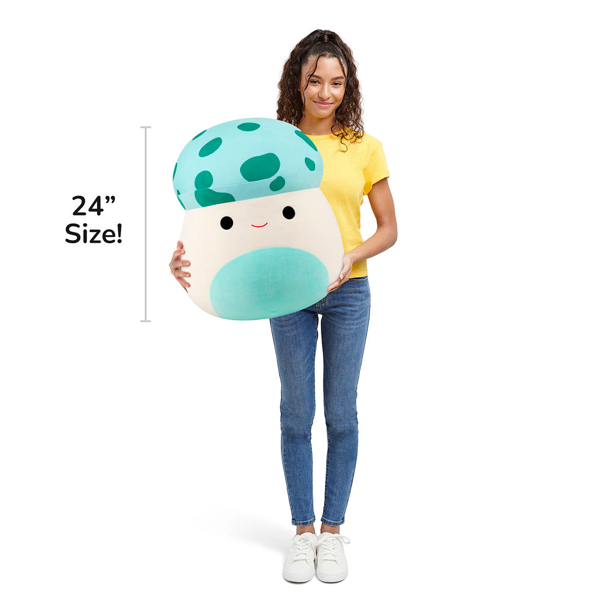 24-Inch Sydney the Teal Spotted Mushroom - Image 7